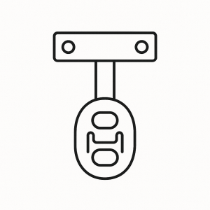 Exhaust Clamps, Flanges & Hangers - Exhaust Hangers