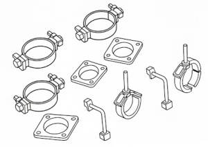 Exhaust - Exhaust Clamps, Flanges & Hangers