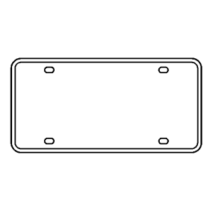 Apparel & Merchandise - Vanity License Plates