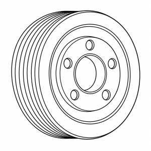 Crankshaft Pulleys & Hardware - Crankshaft Pulleys