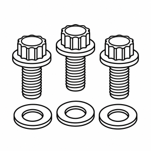 Engine Bolts & Fasteners - Clutch Pressure Plate Fasteners