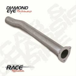 Diamond Eye Performance - Diamond Eye 341006 Tailpipe 1st Section 5" Aluminized 01-07 Chevy/GMC Diesel