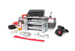 Rough Country Suspension Systems - Rough Country RS12000 12000-Lb Electric Winch Recovery System w/ Steel Cable