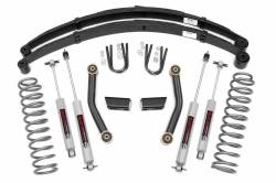 Rough Country Suspension Systems - Rough Country 3" Suspension Lift Kit, for 84-01 Cherokee XJ; 630XN2