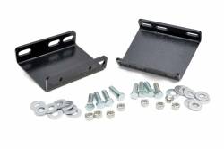 Rough Country Suspension Systems - Rough Country Front Sway Bar Drop Mount Kit 4"-6" Lift, F-150/Bronco 4WD; 1018