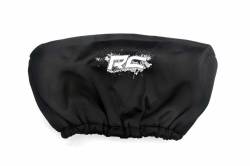 Rough Country Vinyl Winch Cover w/ Logo-Black; RS106A