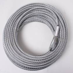 Rugged Ridge 15103.02 Steel Winch Cable 23/64-inch x 94 feet