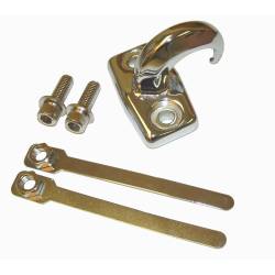 Rugged Ridge 11303.02 Chrome Rear Tow Hook for Jeep Wrangler