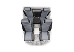 Smittybilt 471622 Neoprene Seat Cover Set-Black/Charcoal