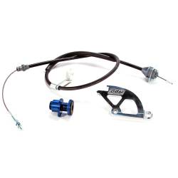 BBK Performance Adjustable Clutch Cable w/ Quadrant, 1979-1995 Mustang; 15055
