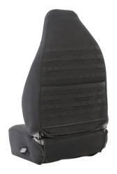 Smittybilt 56647001 GEAR Custom Front Seat Covers w/ Pouches-Black