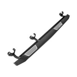 Smittybilt 76898 XRC Atlas Rock Sliders w/ Steps-Textured Matte Black