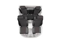 Smittybilt 471501 Neoprene Seat Cover Set-Black/Black