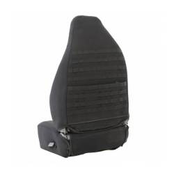 Smittybilt 56647501 GEAR Custom Front Seat Covers w/ Pouches-Black