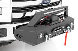 Rough Country EXO Front Bumper Winch Mount Kit, 09-24 Ford F-150; 10762