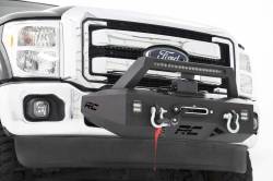 Rough Country EXO Front Bumper Winch Mount Kit, 11-16 Super Duty; 51006