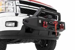 Rough Country EXO Front Bumper Winch Mount Kit, 11-19 Silverado HD; 10764