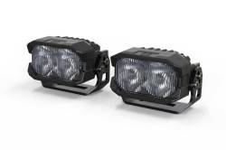 Morimoto BAF116 2Banger HXB LED Fog Light Pods (SAE Wide/White)-Pair