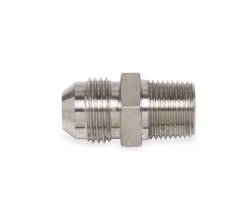 Earls Plumbing SS981616ERL Straight Stainless Steel AN to NPT Adapter