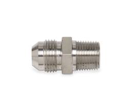 Earls Plumbing SS981610ERL Straight Stainless Steel AN to NPT Adapter