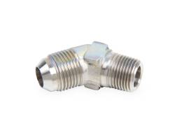 Earls Plumbing SS982306ERL 45 Deg. Stainless Steel AN to NPT Adapter Elbow