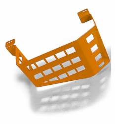 Steinjager Wheel Well Storage Basket-Orange, for Wrangler JL 4dr; J0054104