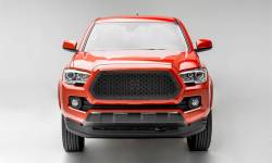 T-Rex Stealth Laser X Series Punch Style Grille Insert-Black; 7719411-BR