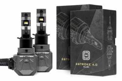 Morimoto 2Stroke 4.0 LED H3 Headlight Bulb, White-EACH; LED2010