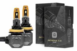 Morimoto 2Stroke 4.0 LED H8/H9/H11 Headlight Bulb, Yellow-EACH; LED2020-Y