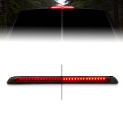 Anzo USA LED Third Brake Light-Chrome, Red Lens, GM Trucks/SUVs; 531047