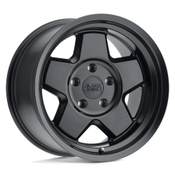 Black Rhino Wheels REALM 17x9.5 6x5.5 0mm Matte Black; 1795RLM006140M12