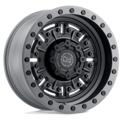Black Rhino Wheels ABRAMS 20x9.5 5x130 2mm Gunmetal; 2095ABR025130G84