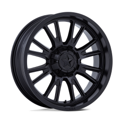 MSA Wheels M51 THUNDERLIPS 24x7 4x137/156 0mm Matte Black; MA051MX24704A00