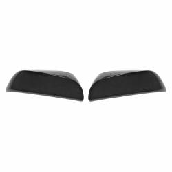 Trim Illusion Front Door Mirror Covers-Black; Fits Tacoma/RAV4, MC6279BLK