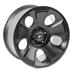 Rugged Ridge Drakon 18x9 5x5.0 -12mm Black Matte; 15302.02