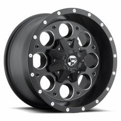 Fuel Off Road D525 REVOLVER 15x10 6x5.5 -43mm Matte Black/Milled; D52515008337
