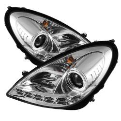 Spyder Auto 5014993 Projector Style Headlights Chrome/Clear