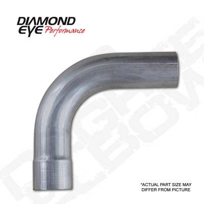 Diamond Eye - Diamond Eye 529006 Elbow 3" 90 Degrees 409 Stainless Steel
