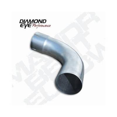 Diamond Eye - Diamond Eye 524526 Elbow 3" 45 Degrees 409 Stainless Steel
