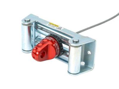 Factor 55 - Factor 55 00110-01 Prolink XTV Loaded Winch Shackle Mount Red w/Titanium Pin