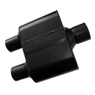 Flowmaster - Flowmaster 8430152 Super 10 Series Muffler, Center/Dual; Stainless