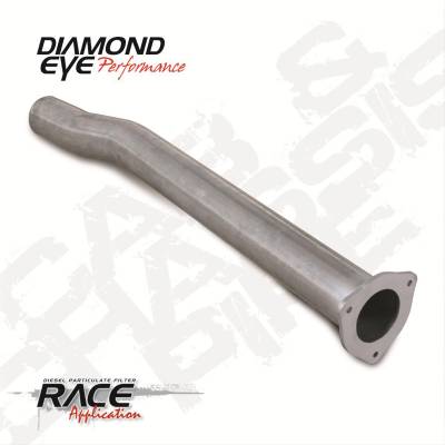 Diamond Eye - Diamond Eye 15 Intermediate Pipe 4" Aluminized 2003-2007 Ford 6.0L