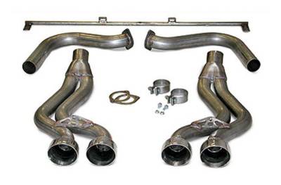 SLP Performance - SLP Performance 31049 LoudMouth Stainless 2.5" Cat-Back Exhaust System