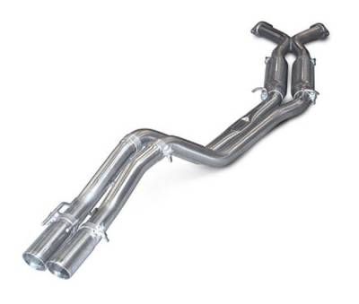 SLP Performance - SLP Performance 31060 LoudMouth Stainless 2.5" Cat-Back Exhaust System
