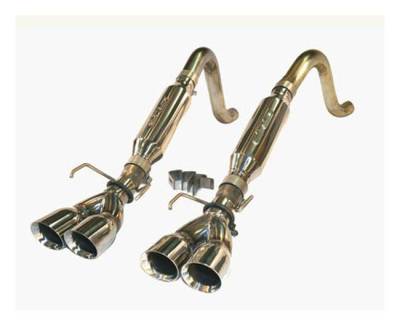 SLP Performance - SLP Performance 32001 LoudMouth II Stainless 2.5" Axle-Back Exhaust System
