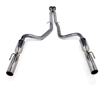 SLP Performance - SLP Performance 31560 LoudMouth Stainless 2.5" Cat-Back Exhaust System
