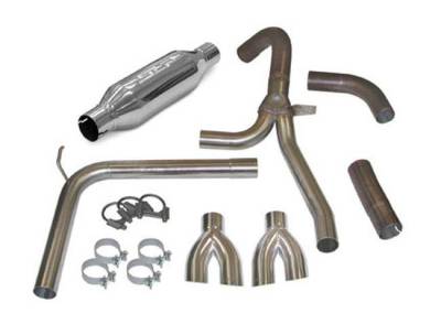 SLP Performance - SLP Performance 31043 LoudMouth II Stainless 3.0" Cat-Back Exhaust System