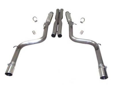 SLP Performance - SLP Performance D31004 LoudMouth Stainless 3.0" Cat-Back Exhaust System