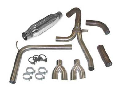 SLP Performance - SLP Performance 31042 LoudMouth Stainless 3.0" Cat-Back Exhaust System