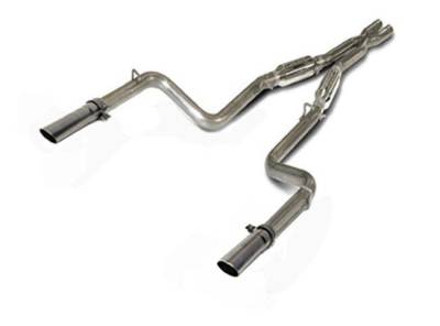 SLP Performance - SLP Performance D31040 LoudMouth Stainless 2.5" Cat-Back Exhaust System